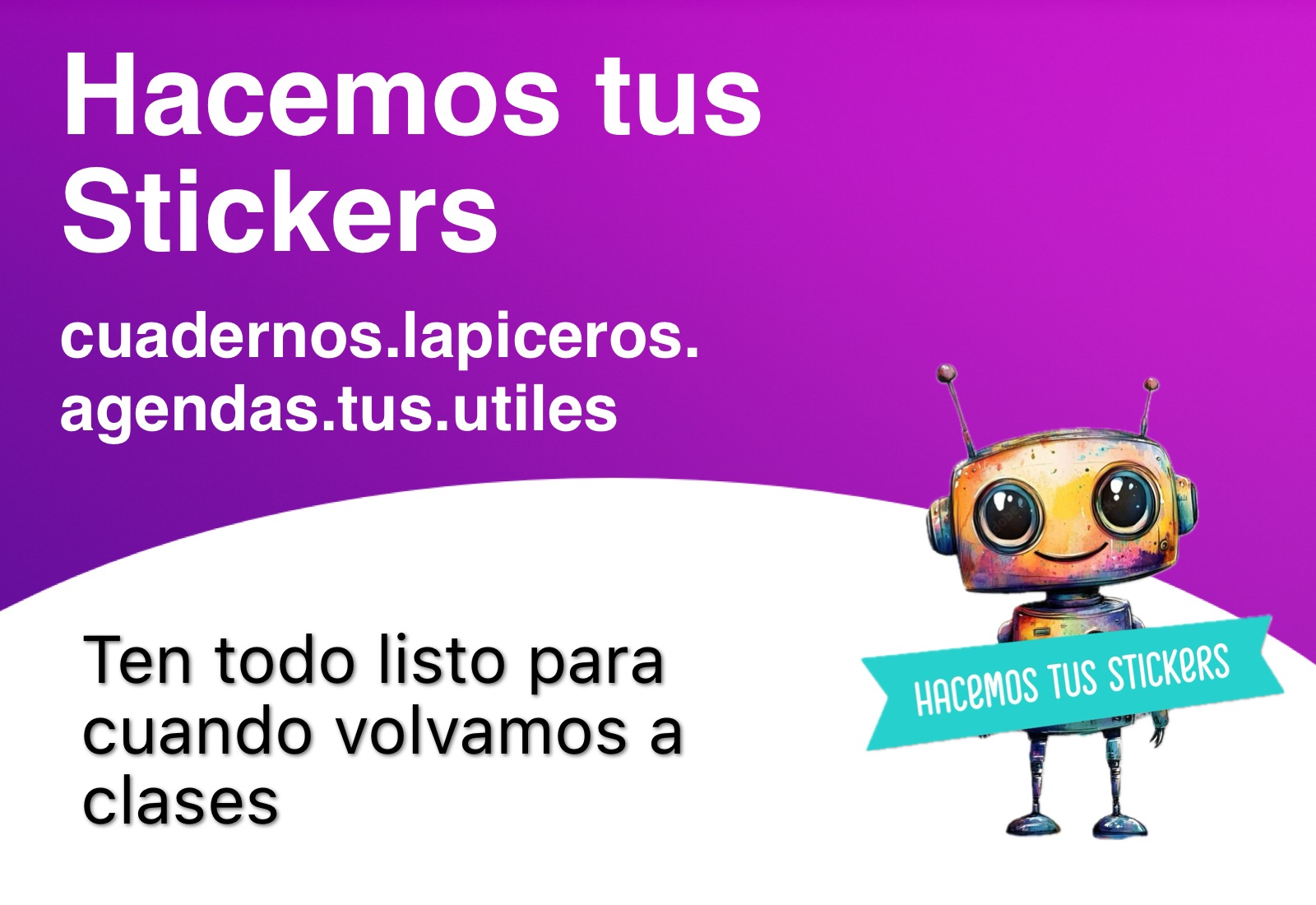 Hacemos tus stickers