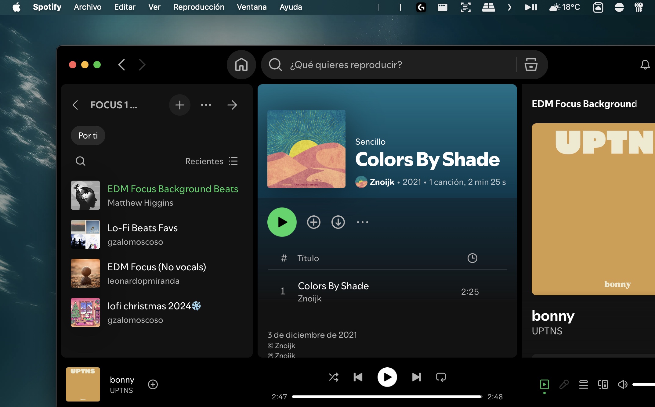 PlayPauseBar integrated with Spotify